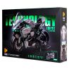 PanlosBrick 672103 Panlos Brick 672103 non  MOTO H2R PHIÊN BẢN NHẸ tỷ lệ 1:5 bộ đồ chơi xếp lắp ráp ghép mô hình  KAWASAKI H2R Kỹ Thuật Công Nghệ Cao Mô Hình Phương Tiện 1968 khối