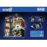 ZHEGAO DZ6113 6113 non  KHÁCH SẠN CÀ PHÊ bộ đồ chơi xếp lắp ráp ghép mô hình Modular Buildings COFFEE HOTEL Mô Hình Nhà Cửa 3036 khối