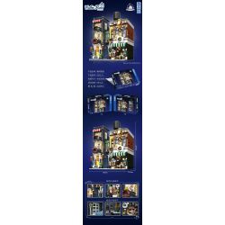 ZHEGAO DZ6113 6113 non  KHÁCH SẠN CÀ PHÊ bộ đồ chơi xếp lắp ráp ghép mô hình Modular Buildings COFFEE HOTEL Mô Hình Nhà Cửa 3036 khối ZHEGAO DZ6113 6113 non  KHÁCH SẠN CÀ PHÊ bộ đồ chơi xếp lắp ráp ghép mô hình Modular Buildings COFFEE HOTEL Mô Hình Nhà Cửa 3036 khối