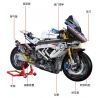 PanlosBrick 672102 Panlos Brick 672102 non  MÔ TÔ ĐUA BMW HP4 tỷ lệ 1:5 bộ đồ chơi xếp lắp ráp ghép mô hình  Kỹ Thuật Công Nghệ Cao Mô Hình Phương Tiện 1972 khối