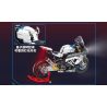 PanlosBrick 672102 Panlos Brick 672102 non  MÔ TÔ ĐUA BMW HP4 tỷ lệ 1:5 bộ đồ chơi xếp lắp ráp ghép mô hình  Kỹ Thuật Công Nghệ Cao Mô Hình Phương Tiện 1972 khối