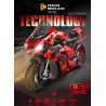 PanlosBrick 672101 Panlos Brick 672101 non  DUCATI V4S tỷ lệ 1:5 bộ đồ chơi xếp lắp ráp ghép mô hình  Kỹ Thuật Công Nghệ Cao Mô Hình Phương Tiện 2098 khối
