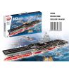 WOMA C0869 0869 non  TÀU SÂN BAY 003 bộ đồ chơi xếp lắp ráp ghép mô hình Battle Ship TYPE 003 AIRCRAFT CARRIER Tàu Chiến 2280 khối