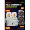 MOYU BLOCK MY88023 88023 non  SIÊU XE MÀU TRẮNG ĐUA NHỰA ĐƯỜNG tỷ lệ 1:10 bộ đồ chơi xếp lắp ráp ghép mô hình RENN-JEBKO 2021 khối