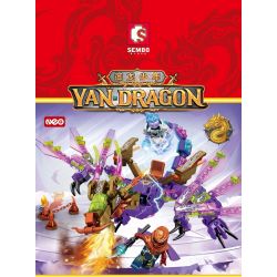 SEMBO 1009 non  RỒNG ƯNG bộ đồ chơi xếp lắp ráp ghép mô hình 368 khối