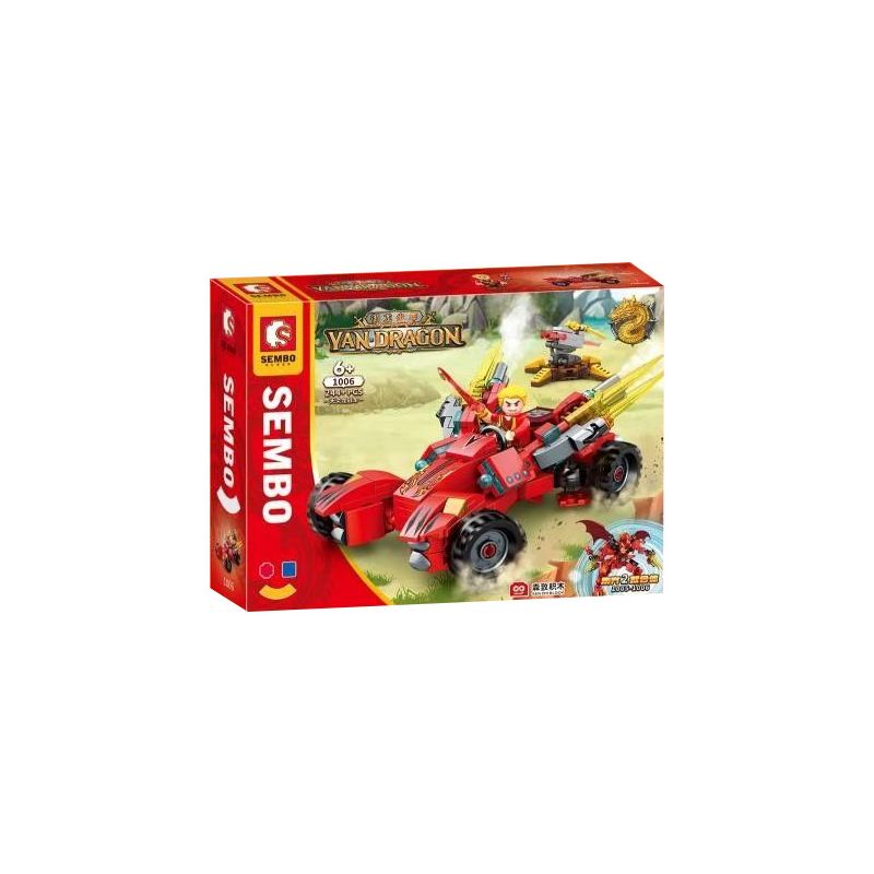 SEMBO 1005 1006 1007 1008 non  CHÚ BÉ RỒNG bộ đồ chơi xếp lắp ráp ghép mô hình 936 khối
