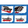 LEYI 89007 non  PHIÊN BẢN TÀU SÂN BAY LIÊU NINH Q bộ đồ chơi xếp lắp ráp ghép mô hình Military Army AIRCRAFT CARRIER Quân Sự Bộ Đội 321 khối