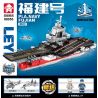 LEYI 88053 non  PHÚC KIẾN bộ đồ chơi xếp lắp ráp ghép mô hình Military Army PLA.NAVY FUJIAN Quân Sự Bộ Đội 452 khối