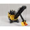 REBRICKABLE MOC-106879 106879 MOC106879 REOBRIX 22014 non  MÁY XÚC XẺNG ĐIỆN DÂY CÁP tỷ lệ 1:41 bộ đồ chơi xếp lắp ráp ghép mô hình  FRONT SHOVEL ROPE EXCAVATOR Kỹ Thuật Công Nghệ Cao Mô Hình Phương Tiện 3170 khối