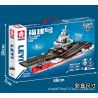 LEYI 88053 non  PHÚC KIẾN bộ đồ chơi xếp lắp ráp ghép mô hình Military Army PLA.NAVY FUJIAN Quân Sự Bộ Đội 452 khối
