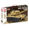 LEYI 66017 non  XE TĂNG CHIẾN ĐẤU CHỦ LỰC M60 bộ đồ chơi xếp lắp ráp ghép mô hình Military Army M60 MAIN BATTLE TANK Quân Sự Bộ Đội 602 khối