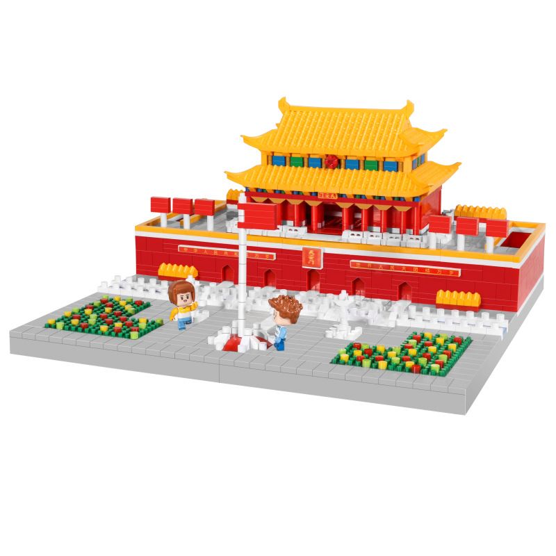 KOCO 04001 non Lego QUẢNG TRƯỜNG THIÊN AN MÔN bộ đồ chơi xếp lắp ráp ghép mô hình 3118 khối