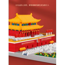 KOCO 04001 non  QUẢNG TRƯỜNG THIÊN AN MÔN bộ đồ chơi xếp lắp ráp ghép mô hình 3118 khối