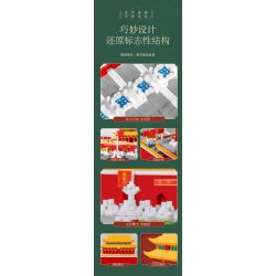 KOCO 04001 non  QUẢNG TRƯỜNG THIÊN AN MÔN bộ đồ chơi xếp lắp ráp ghép mô hình 3118 khối