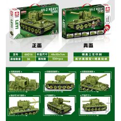LEYI 66016 non  XE TĂNG HẠNG NẶNG KV-2 CỦA LIÊN XÔ bộ đồ chơi xếp lắp ráp ghép mô hình Military Army KV-2 HEAVY TANK Quân Sự Bộ Đội 536 khối