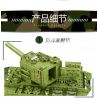 LEYI 66016 non  XE TĂNG HẠNG NẶNG KV-2 CỦA LIÊN XÔ bộ đồ chơi xếp lắp ráp ghép mô hình Military Army KV-2 HEAVY TANK Quân Sự Bộ Đội 536 khối