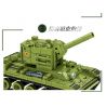 LEYI 66016 non  XE TĂNG HẠNG NẶNG KV-2 CỦA LIÊN XÔ bộ đồ chơi xếp lắp ráp ghép mô hình Military Army KV-2 HEAVY TANK Quân Sự Bộ Đội 536 khối