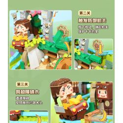 Enlighten 72026 Qman 72026 non  BỘ ĐÀN ORGAN KAKA ADVENTURE PHIÊN BẢN CAO CẤP bộ đồ chơi xếp lắp ráp ghép mô hình Minecraft Game Xây Dựng 1890 khối