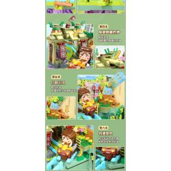 Enlighten 72026 Qman 72026 non  BỘ ĐÀN ORGAN KAKA ADVENTURE PHIÊN BẢN CAO CẤP bộ đồ chơi xếp lắp ráp ghép mô hình Minecraft Game Xây Dựng 1890 khối
