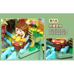 Enlighten 72026 Qman 72026 non  BỘ ĐÀN ORGAN KAKA ADVENTURE PHIÊN BẢN CAO CẤP bộ đồ chơi xếp lắp ráp ghép mô hình Minecraft Game Xây Dựng 1890 khối