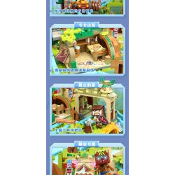 Enlighten 72026 Qman 72026 non  BỘ ĐÀN ORGAN KAKA ADVENTURE PHIÊN BẢN CAO CẤP bộ đồ chơi xếp lắp ráp ghép mô hình Minecraft Game Xây Dựng 1890 khối