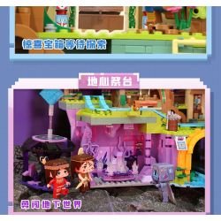 Enlighten 72026 Qman 72026 non  BỘ ĐÀN ORGAN KAKA ADVENTURE PHIÊN BẢN CAO CẤP bộ đồ chơi xếp lắp ráp ghép mô hình Minecraft Game Xây Dựng 1890 khối