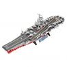 SEMBO 202080 non  TÀU SÂN BAY MÁY PHÓNG NỘI ĐỊA ĐẦU TIÊN PHÚC KIẾN tỷ lệ 1:420 bộ đồ chơi xếp lắp ráp ghép mô hình Military Army PLA.NAVY FUJIAN Quân Sự Bộ Đội 3015 khối