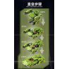 FORANGE FC9114 9114 non  MÀU XANH LÁ CÂY LÙI XE THẲNG bộ đồ chơi xếp lắp ráp ghép mô hình  ENGINE MORPH Kỹ Thuật Công Nghệ Cao Mô Hình Phương Tiện 721 khối