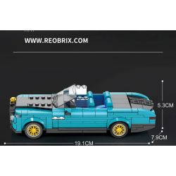 REOBRIX 688 non  ĐUÔI THUYỀN ROLLS ROYCE bộ đồ chơi xếp lắp ráp ghép mô hình Speed Champions Racing Cars ROLLS-ROYCE BOAT TAIL Đua Xe Công Thức 417 khối