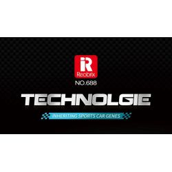 REOBRIX 688 non  ĐUÔI THUYỀN ROLLS ROYCE bộ đồ chơi xếp lắp ráp ghép mô hình Speed Champions Racing Cars ROLLS-ROYCE BOAT TAIL Đua Xe Công Thức 417 khối