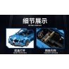 FORANGE FC9112 9112 non  MÀU XANH LÙI XE THẲNG bộ đồ chơi xếp lắp ráp ghép mô hình  ENGINE MORPH Kỹ Thuật Công Nghệ Cao Mô Hình Phương Tiện 717 khối