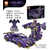 FORANGE FC9111 9111 non  TÍM LÙI XE THẲNG bộ đồ chơi xếp lắp ráp ghép mô hình  ENGINE MORPH Kỹ Thuật Công Nghệ Cao Mô Hình Phương Tiện 714 khối
