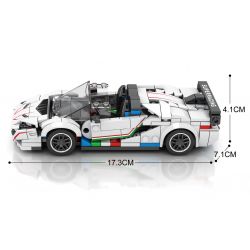 REOBRIX 687 non  LAMBORGHINI AVENTADOR SVJ bộ đồ chơi xếp lắp ráp ghép mô hình  Kỹ Thuật Công Nghệ Cao Mô Hình Phương Tiện 382 khối
