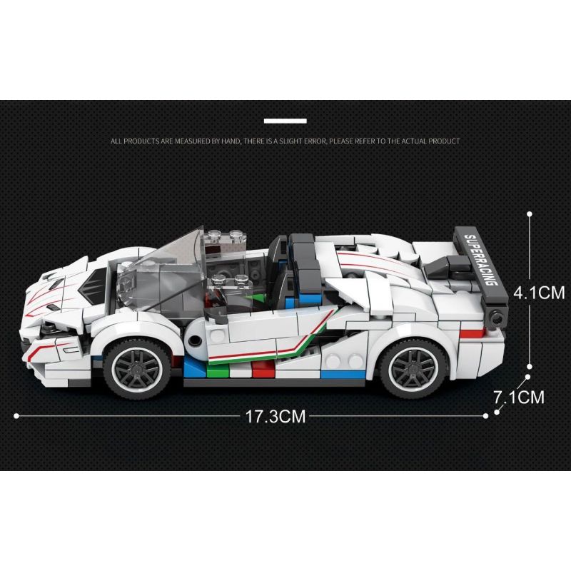 REOBRIX 687 non  LAMBORGHINI AVENTADOR SVJ bộ đồ chơi xếp lắp ráp ghép mô hình  Kỹ Thuật Công Nghệ Cao Mô Hình Phương Tiện 382 khối