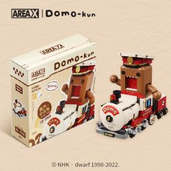 X AREA-X AB-002 non  TÀU CHẠY BẰNG HƠI NƯỚC bộ đồ chơi xếp lắp ráp ghép mô hình STEAM TRAIN