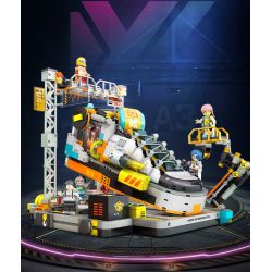 X AREA-X AX0030 0030 non  TRẠM ĐẾ GIÀY HỢP THỜI TRANG tỷ lệ 1:1 bộ đồ chơi xếp lắp ráp ghép mô hình Creator SNEAKER FACTORY Sáng Tạo