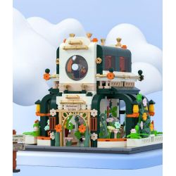 JAKI JK2362 2362 non  NHẠC VIỆN MONET bộ đồ chơi xếp lắp ráp ghép mô hình 502 khối