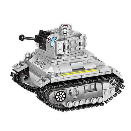 ZHEGAO QL0184 0184 non  XE TĂNG THEO DÕI ĐÈN HIỆU bộ đồ chơi xếp lắp ráp ghép mô hình Military Army ARMORED FIST Quân Sự Bộ Đội 353 khối