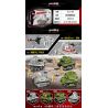 ZHEGAO QL0184 0184 non  XE TĂNG THEO DÕI ĐÈN HIỆU bộ đồ chơi xếp lắp ráp ghép mô hình Military Army ARMORED FIST Quân Sự Bộ Đội 353 khối