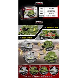 ZHEGAO QL0183 0183 non  BỂ THEO DÕI PHÍ bộ đồ chơi xếp lắp ráp ghép mô hình Military Army ARMORED FIST Quân Sự Bộ Đội 337 khối