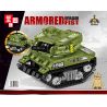 ZHEGAO QL0183 0183 non  BỂ THEO DÕI PHÍ bộ đồ chơi xếp lắp ráp ghép mô hình Military Army ARMORED FIST Quân Sự Bộ Đội 337 khối