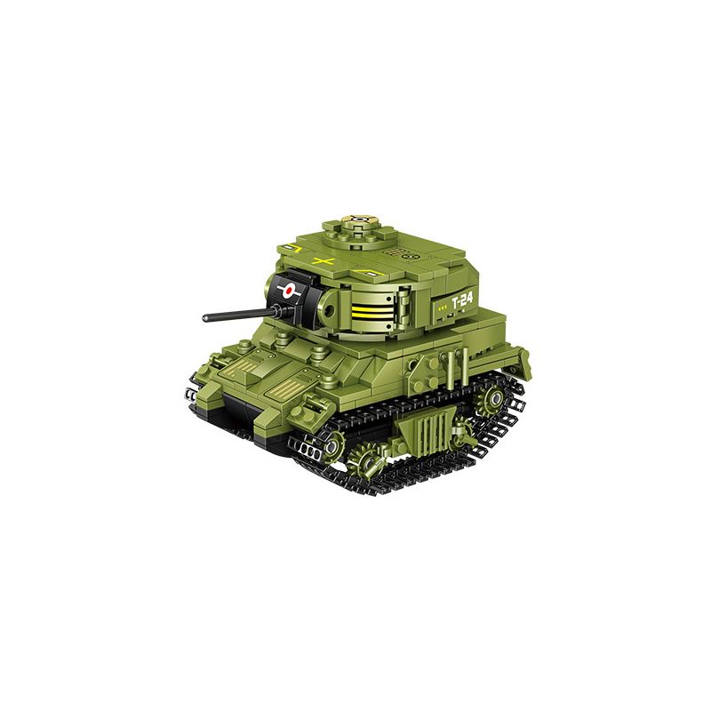 ZHEGAO QL0182 0182 non Lego XE TĂNG XÍCH HỔ bộ đồ chơi xếp lắp ráp ghép mô hình Military Army ARMORED FIST Quân Sự Bộ Đội 357 khối