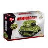 ZHEGAO QL0182 0182 non  XE TĂNG XÍCH HỔ bộ đồ chơi xếp lắp ráp ghép mô hình Military Army ARMORED FIST Quân Sự Bộ Đội 357 khối