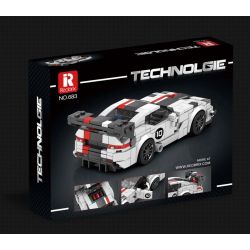 REOBRIX 683 non  DODGE VIPER bộ đồ chơi xếp lắp ráp ghép mô hình Speed Champions Racing Cars Đua Xe Công Thức 419 khối