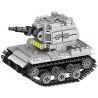 ZHEGAO QL0181 0181 non  XE TĂNG THEO DÕI GUARDIAN EAGLE bộ đồ chơi xếp lắp ráp ghép mô hình Military Army ARMORED FIST Quân Sự Bộ Đội 354 khối
