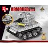 ZHEGAO QL0181 0181 non  XE TĂNG THEO DÕI GUARDIAN EAGLE bộ đồ chơi xếp lắp ráp ghép mô hình Military Army ARMORED FIST Quân Sự Bộ Đội 354 khối