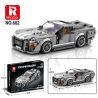REOBRIX 682 non  MUSTANG RẮN HỔ MANG GT500 bộ đồ chơi xếp lắp ráp ghép mô hình Speed Champions Racing Cars SHELBY GT500 Đua Xe Công Thức 476 khối