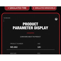 REOBRIX 682 non  MUSTANG RẮN HỔ MANG GT500 bộ đồ chơi xếp lắp ráp ghép mô hình Speed Champions Racing Cars SHELBY GT500 Đua Xe Công Thức 476 khối