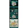 ZUANMA 097A 097B 097C 097D non  MỌNG NƯỚC bộ đồ chơi xếp lắp ráp ghép mô hình Flowers SUCCULENT Hoa 1105 khối