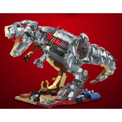 LINOOS LN4100 4100 non  NGƯỜI MÁY TYRANNOSAURUS REX bộ đồ chơi xếp lắp ráp ghép mô hình Creator Expert SEMI MECHANICAL TYRANNOSAURUS REX Chuyên Gia Sáng Tạo 1954 khối